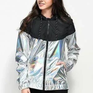 IMPERIAL MOTION LARTER IRIDESCENT BREAKER JACKET Size Medium - NWT